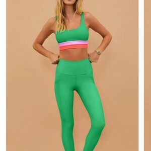 Beach Riot Vibrant Green Activewear